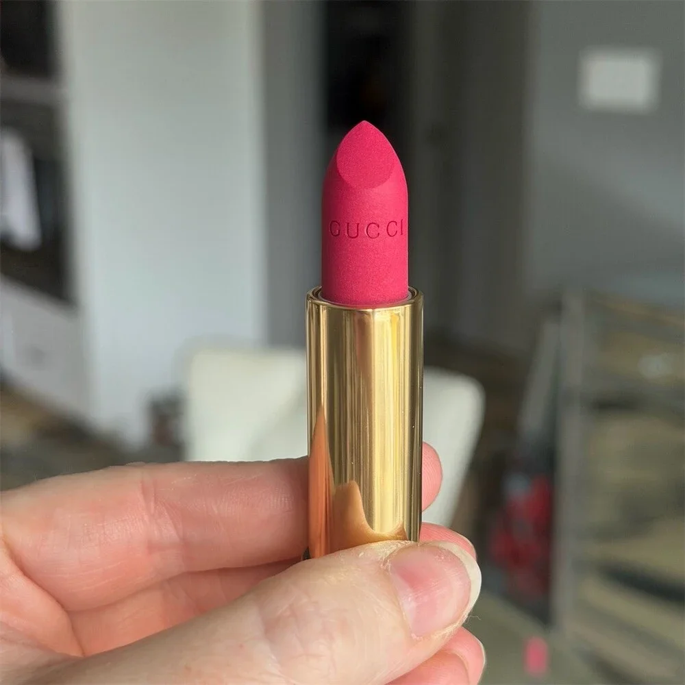 Gucci Rouge à Lèvres Mat Lipstick 404 Cassie Magenta 3.5g BNIB